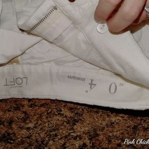 Loft shorts size 0